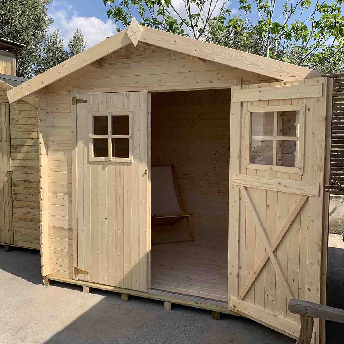 Ξύλινη_Αποθήκη_Κήπου_196_x_246εκ