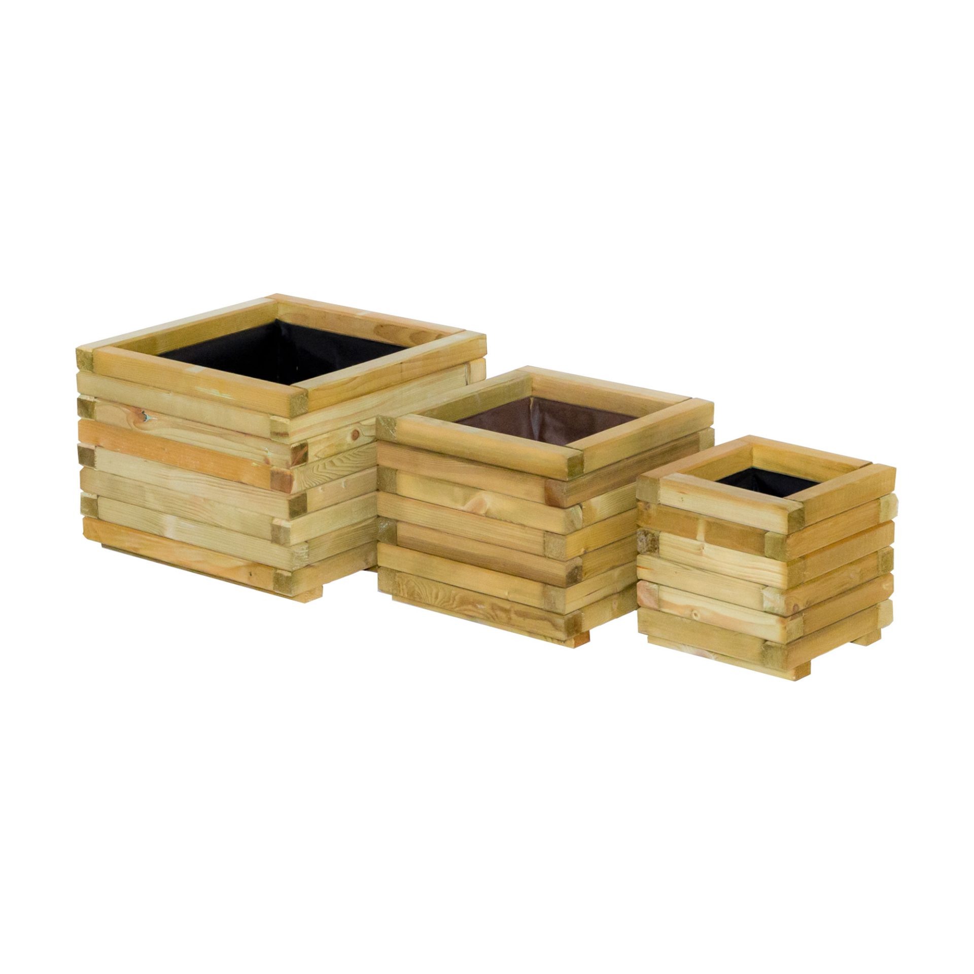 Ξύλινη_γλάστρα_τετράγωνη