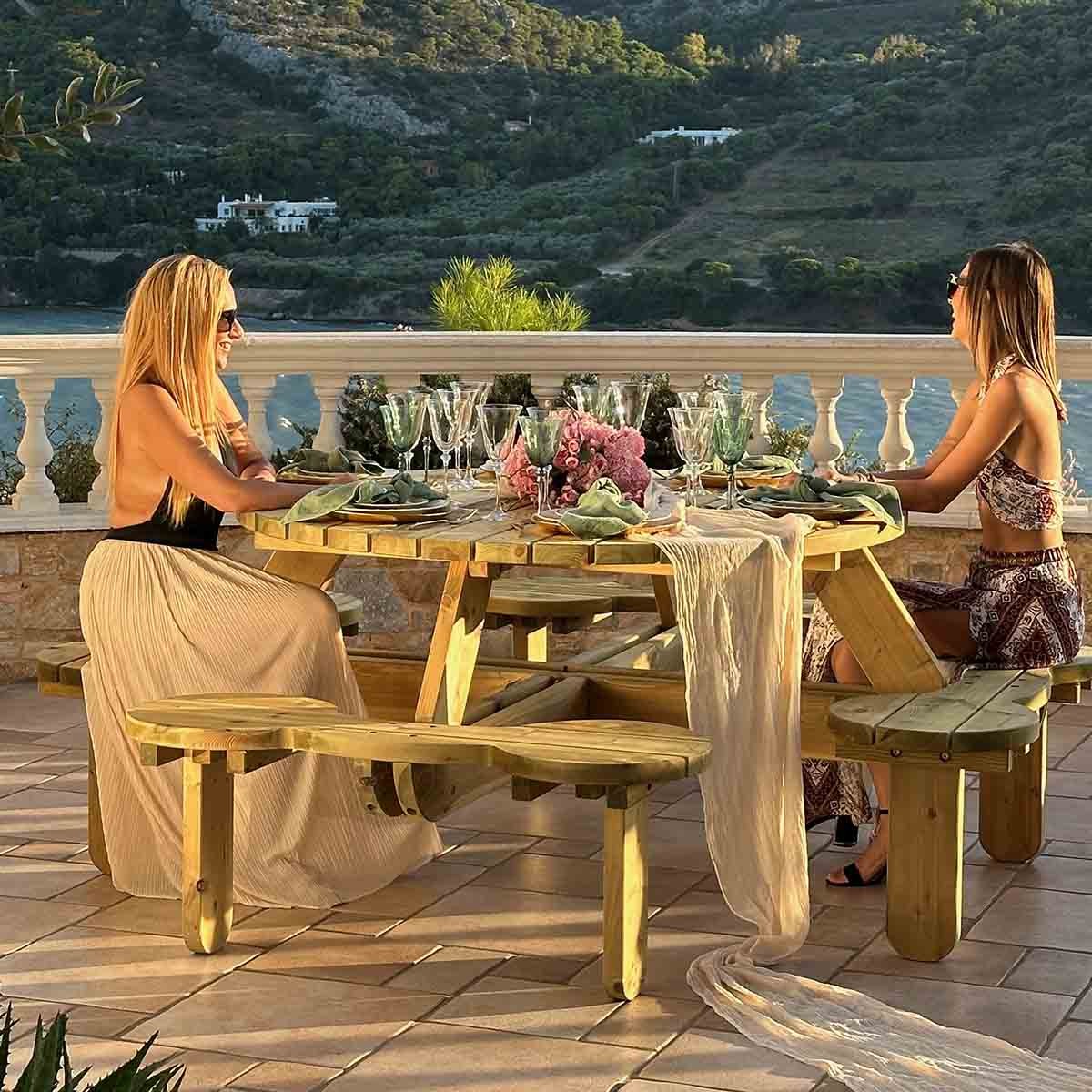 στρογγυλό-τραπέζι-κήπου-8-θέσεων